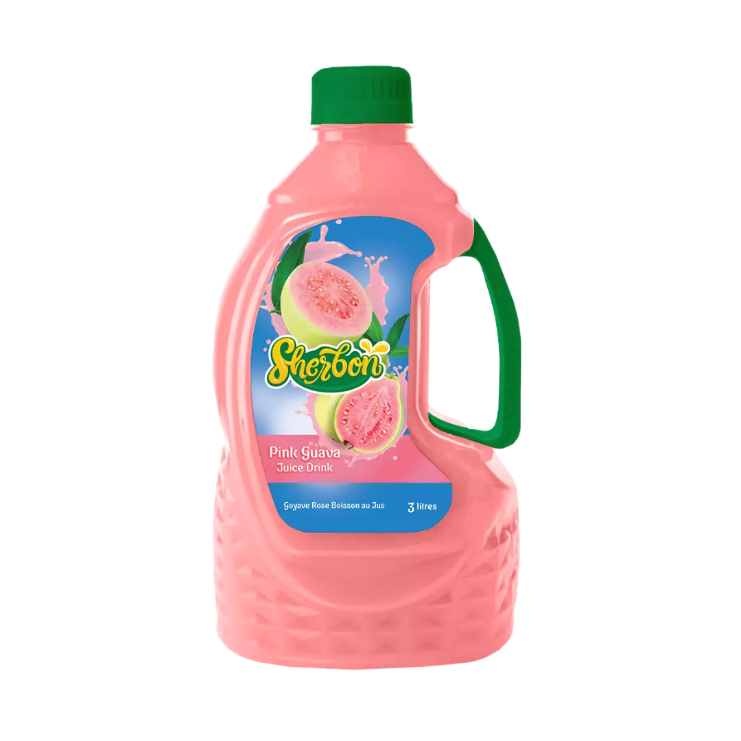 Sherbon Juice-Pink Guava-3ltr Pet Jug